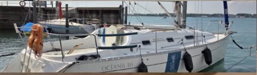 Segelyacht im Hafen von Langenargen — Segeln & Bodensee bei Sail and Soul in Langenargen am Bodensee